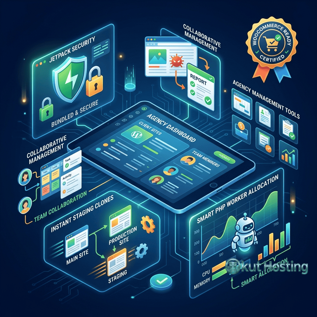 Pressable WordPress hosting features